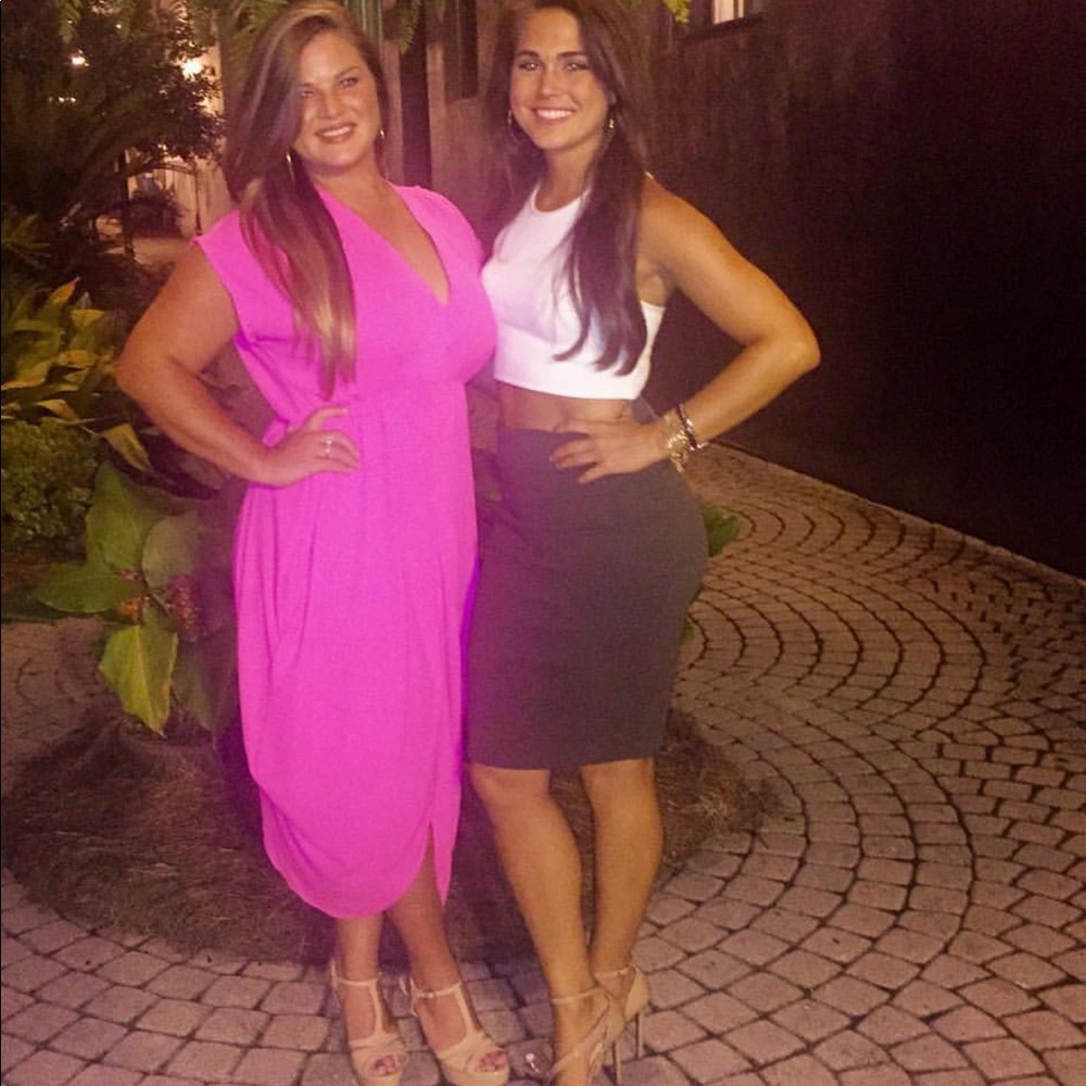 Long Pink Dress